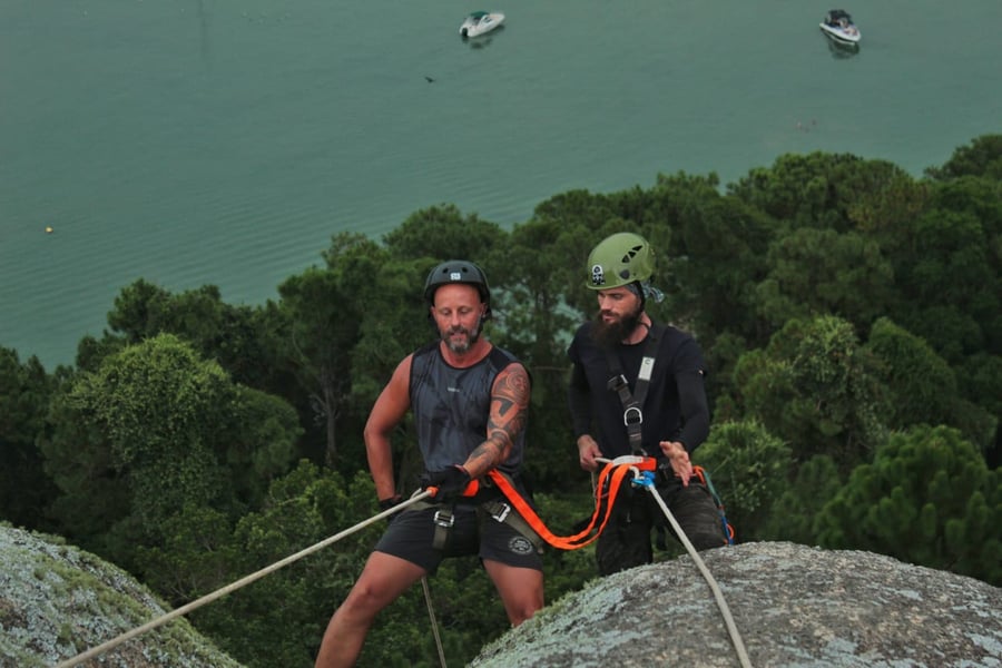 Rapel frente a festa das lanchas