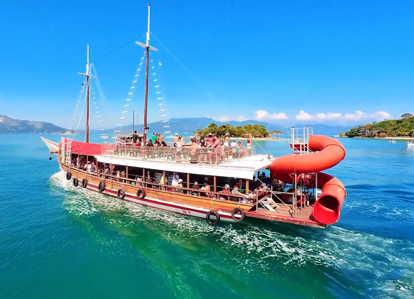 Passeio de escuna em Ilha Grande saindo do Rio de Janeiro