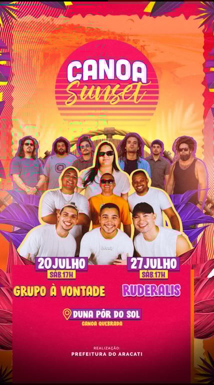 Guia de Férias: Duna do Pôr do Sol em Canoa Quebrada - Natureza, Música e Relaxamento