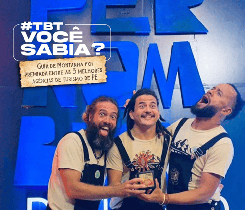 Guia de Montanha foi premiada entre as três melhores agências de turismo de PE