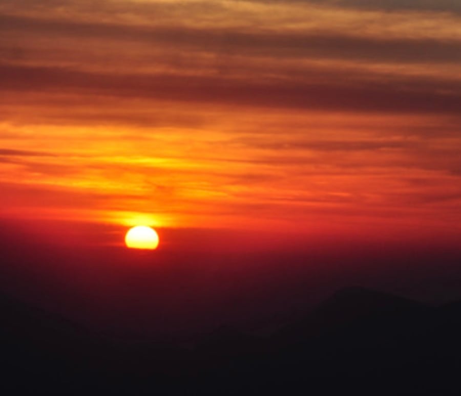 Pôr do Sol nos Dois Bicos