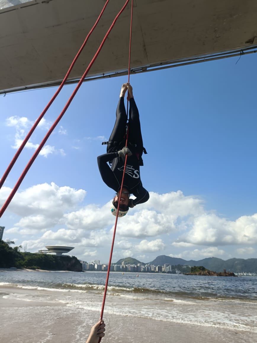 Rapel na Ponte da Boa Viagem 