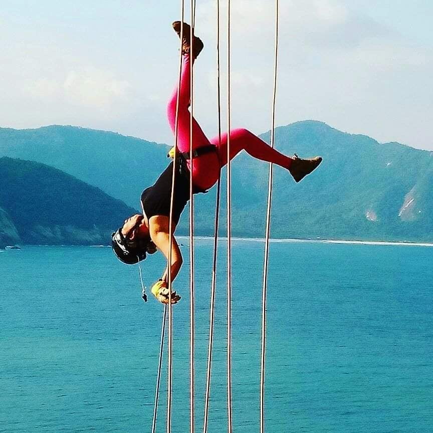 Rapel  na Pedra da Tartaruga