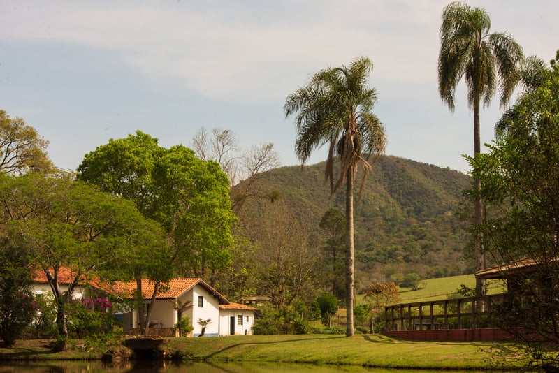 Paisagem exuberante em meio a Reserva do Japi