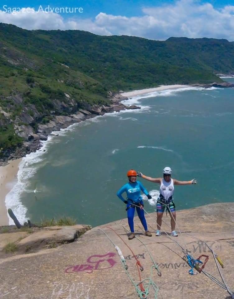 Rapel  na Pedra da Tartaruga