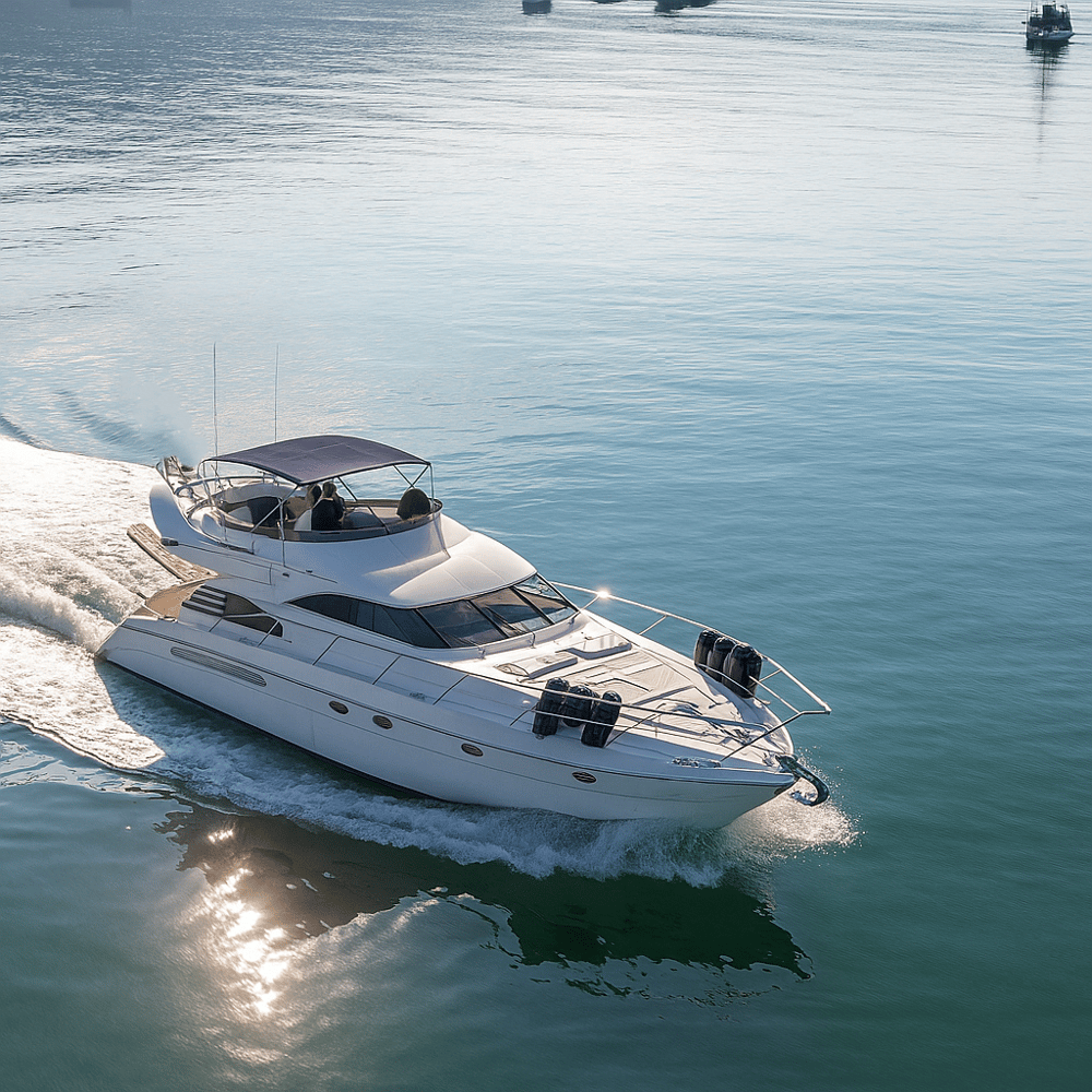 Baia Norte │Fairline 550 Fly  │15 Pessoas │