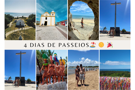 👉 O Melhor de Porto Seguro em 4 Dias de Passeios Imperdíveis! 🏝️🌞🎉