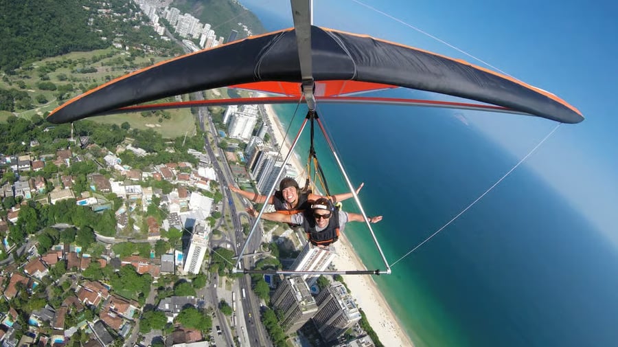 Voo de asa delta no Rio de Janeiro com instrutor - foto 13