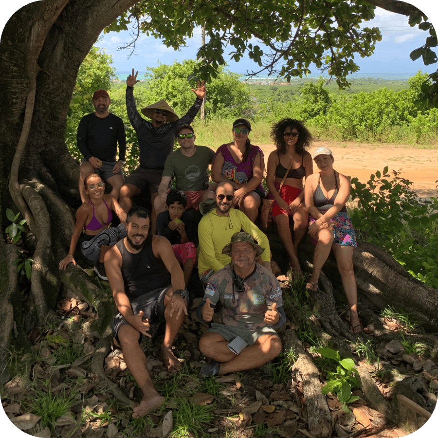 Sombra da gameleira centenária