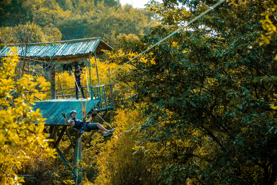 Tirolesa – 300 metros
