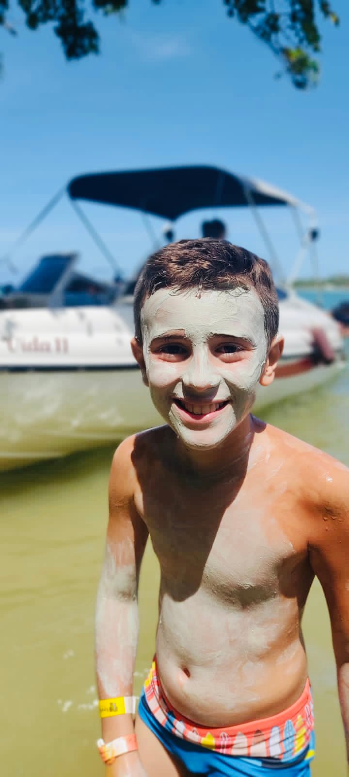 O banho de Argila . 