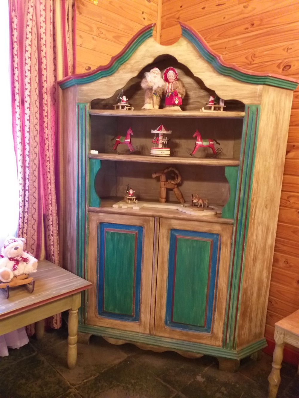 casa do papai noel interno