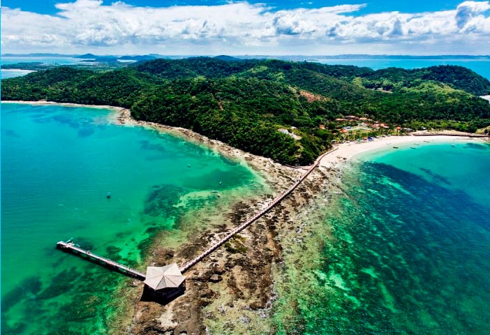 Passeio de Catamarã - Ilha dos Frades - Praia Ponta de Nossa Senhora