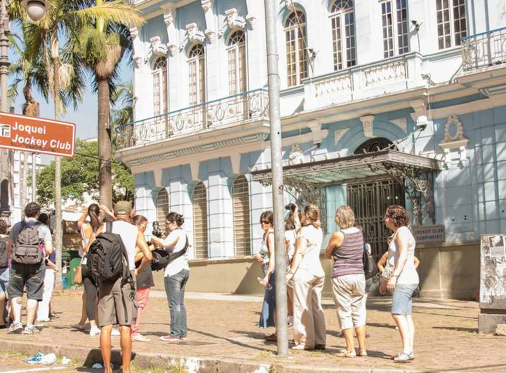 Passeio a pé pela área histórica de Campinas