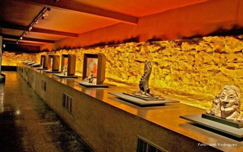 Exposição no Pátio do Colégio