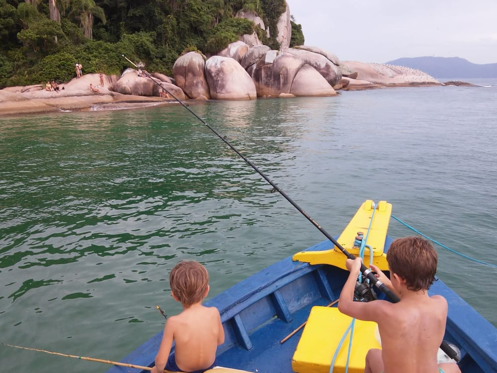 ILHA DO CAMPECHE DE LANCHA