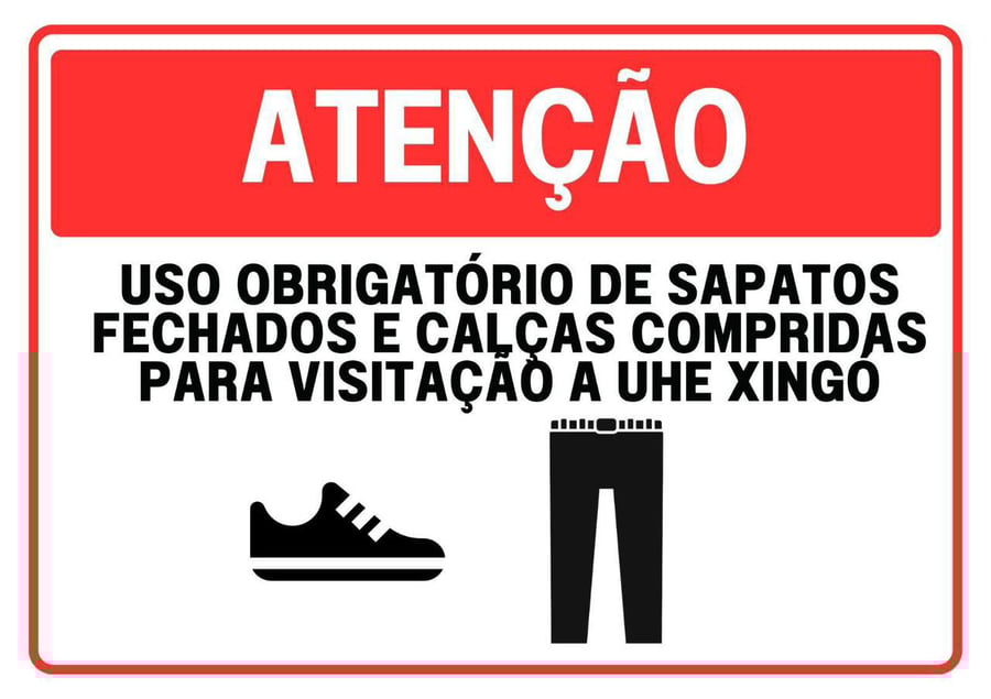 Obrigatorio para visita.