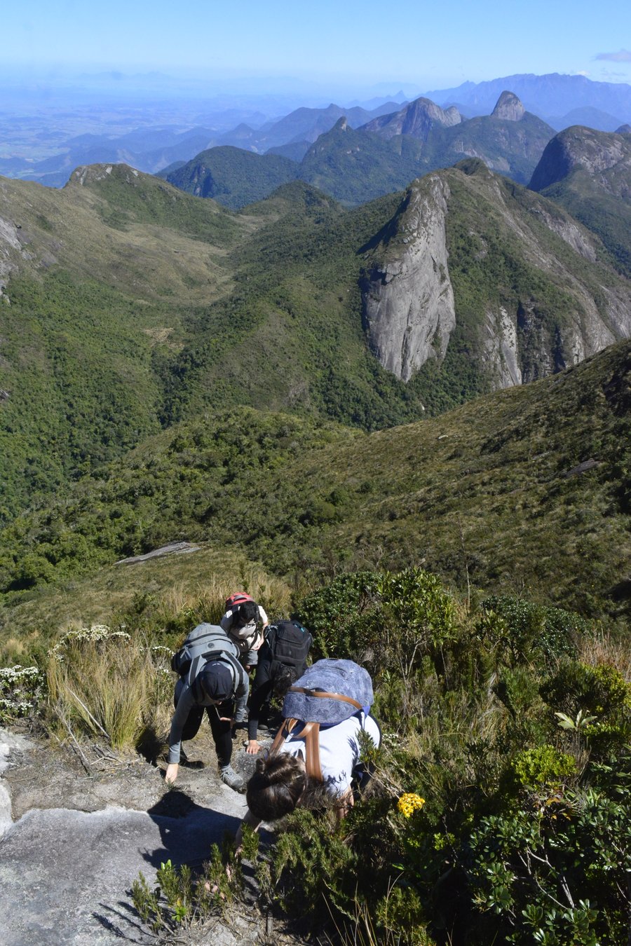 Trecho com escalaminhada