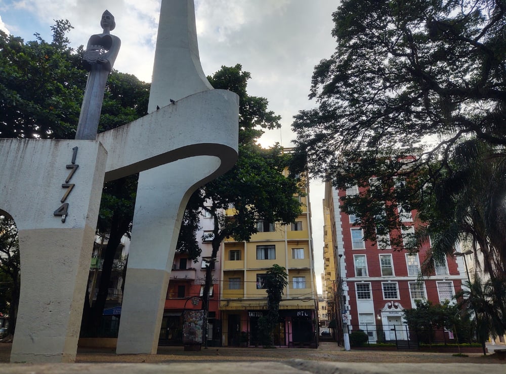 Passeio a pé pela área histórica de Campinas