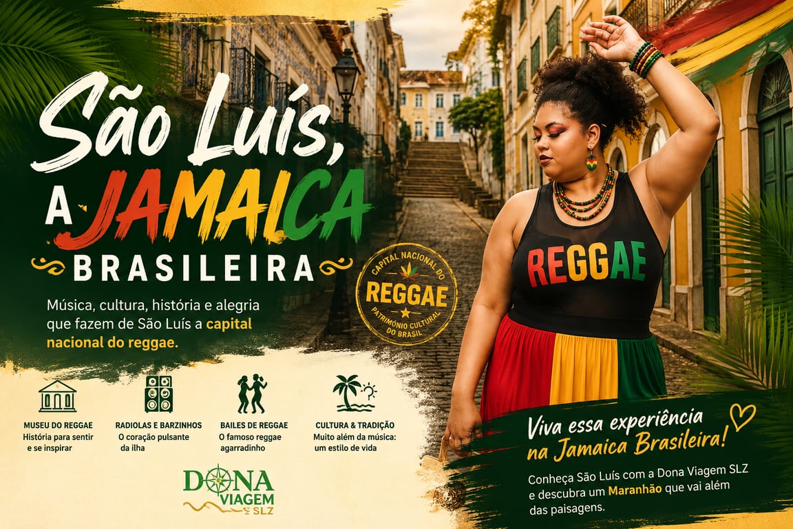 Reggae no Maranhão: descubra por que São Luís é conhecida como a Jamaica Brasileira