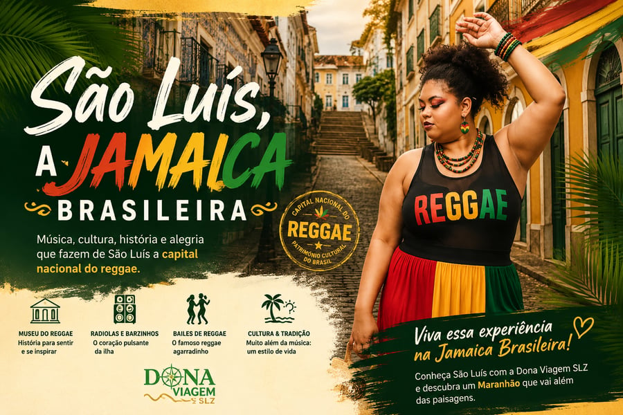 Reggae no Maranhão: descubra por que São Luís é conhecida como a Jamaica Brasileira