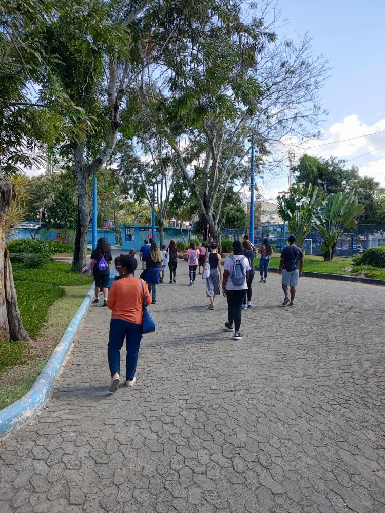 Caminhada pelas praças 