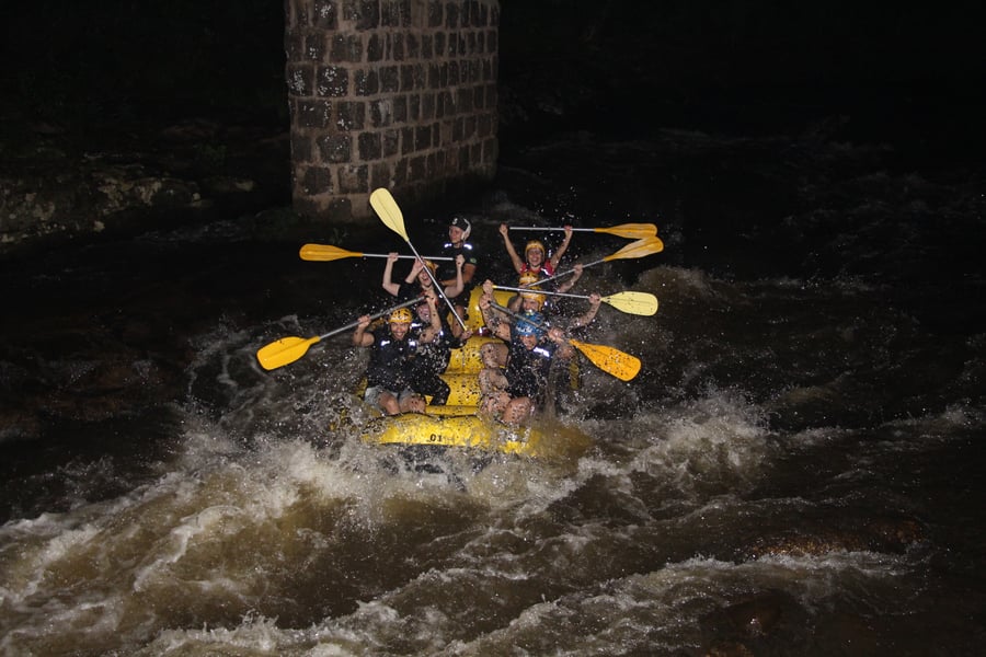 Rafting Noturno