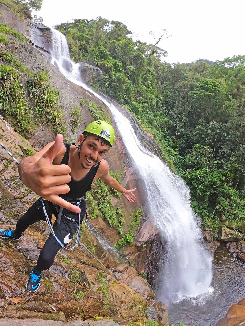 RAPEL CACHOEIRA VÉU DE NOIVAS