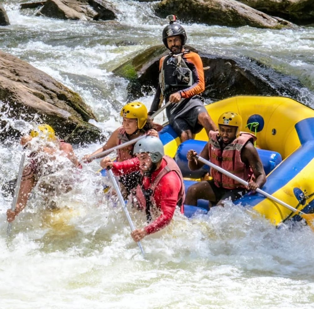 Rafting no Rio Macaé, RJ