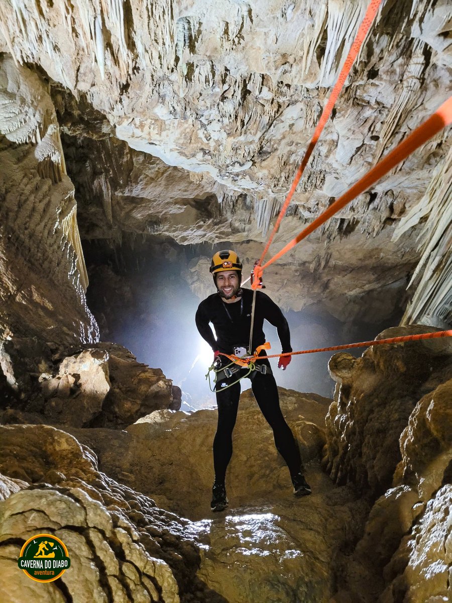 Somente - RAPEL NA CAVERNA DO DIABO