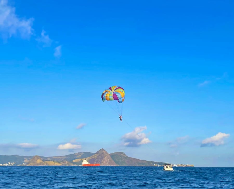 Voo de Parasail no Rio de Janeiro - Kmon Adventure
