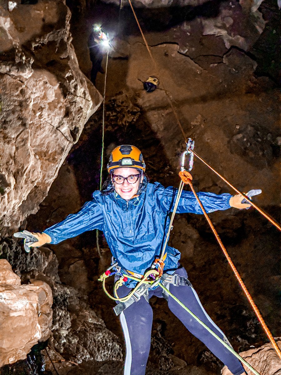RAPEL NA CAVERNA DO DIABO sem se molhar