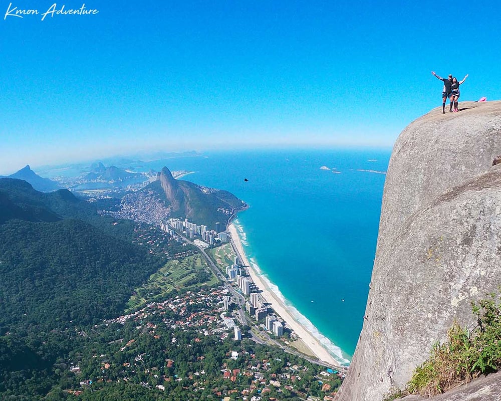 TRILHA PEDRA DA GÁVEA (via P4) - FINS DE SEMANA