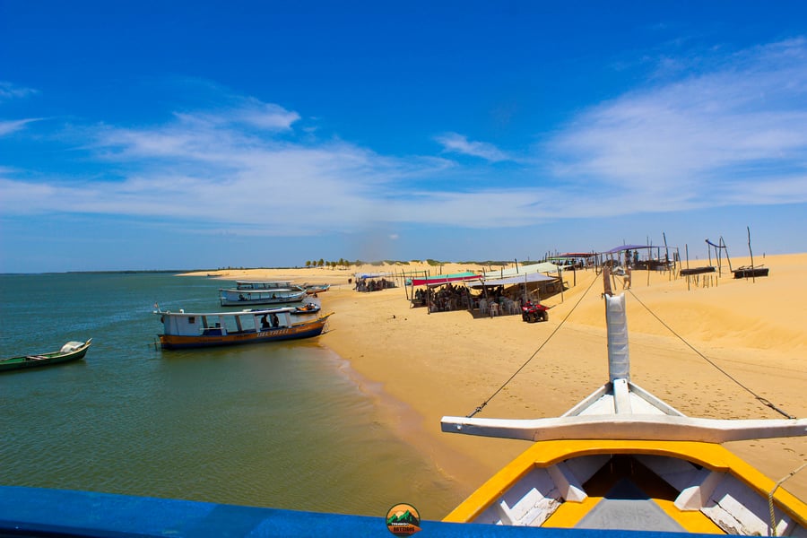 Foz  do rio São francisco