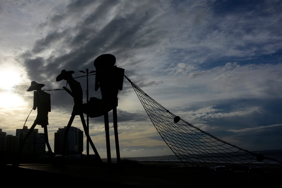 Praça do Pescador em São Luís