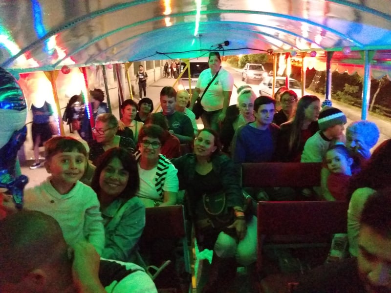 Trenzinho Natal Luz, Petrópolis - Grupo Familia Morgado - Dez 2019