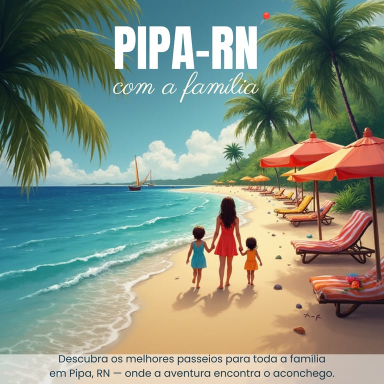 Passeios em Pipa para famílias com crianças