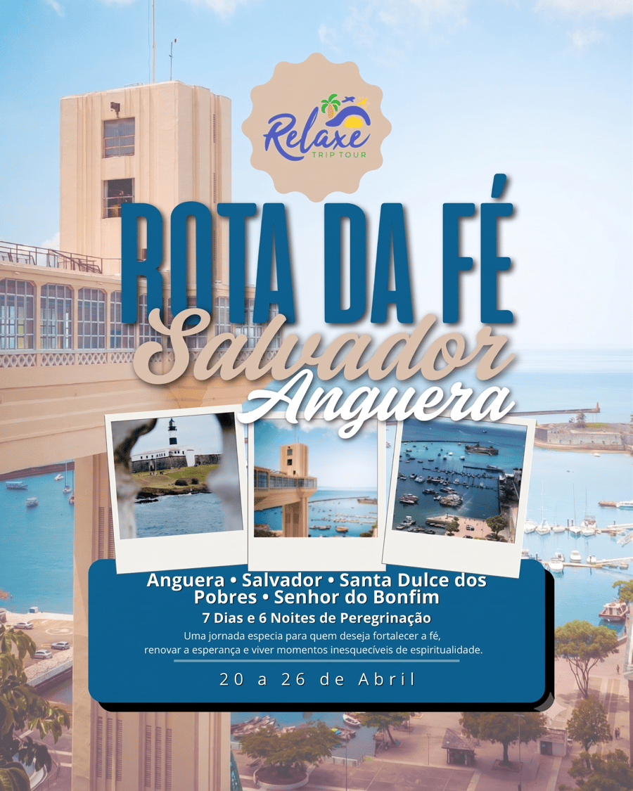 Peregrinação Bahia: Rota da Fé e dos Milagres 2027