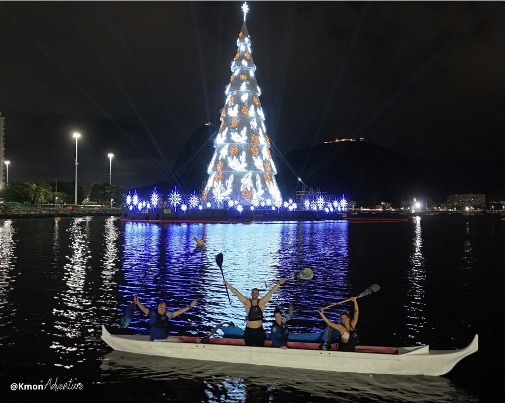 Remada Natalina no Rio com a Kmon Adventure - Árvore de Natal