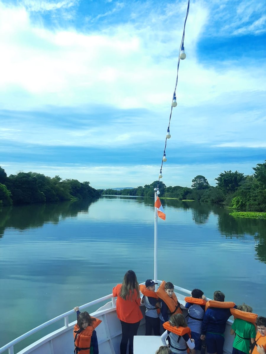 Passeio Pedagógico - Passeio de barco em Porto Alegre - RS