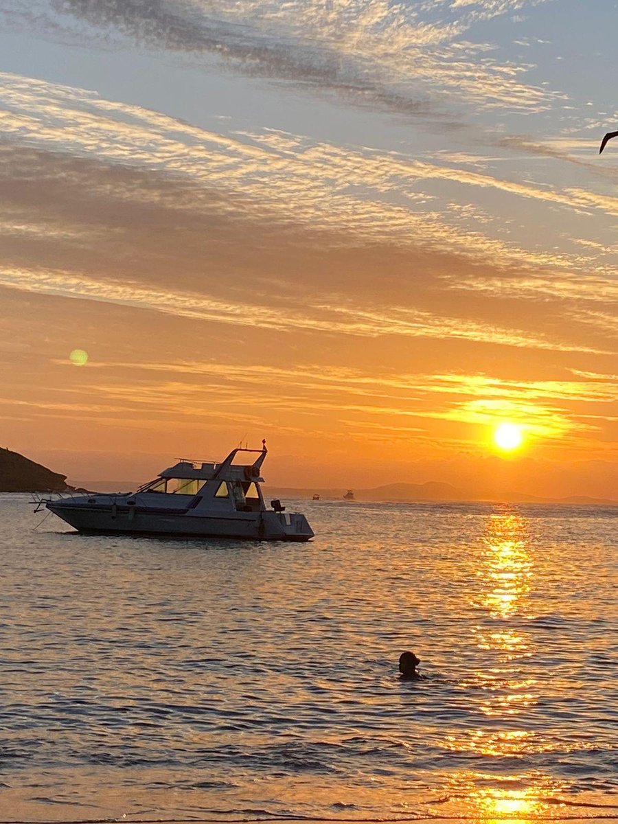 Que por do sol lindo