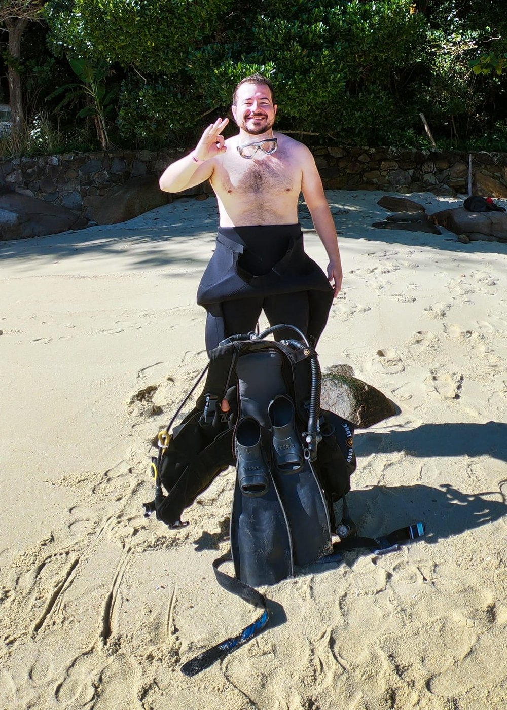 PROGRAMA Discover Scuba Diver -Praia do Cedro.