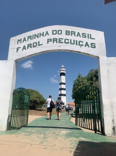 entrada para o Farol de mandacaru