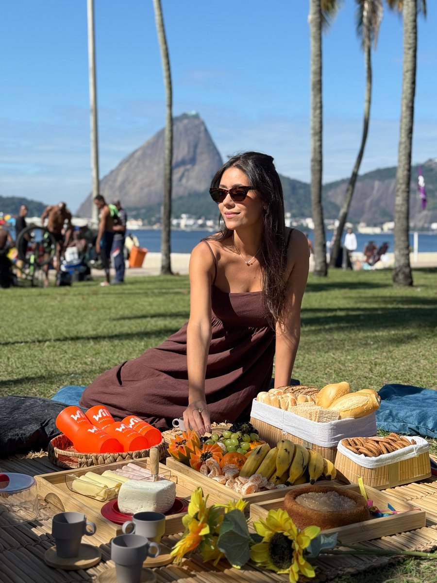 Café da manhã no Aterro do Flamengo