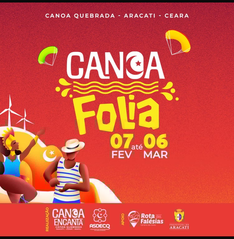 Pré-Carnaval de Canoa Quebrada: Experiência Única na Broadway Nordestina