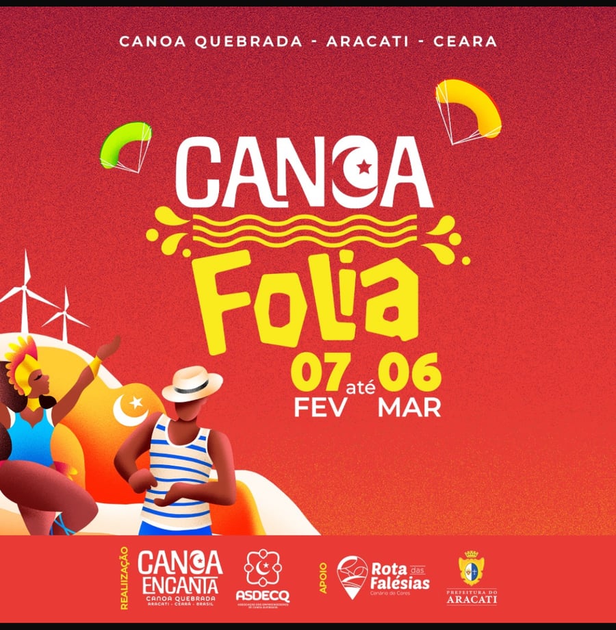 Pré-Carnaval de Canoa Quebrada: Experiência Única na Broadway Nordestina