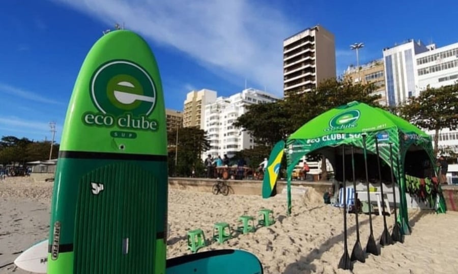 Venha remar no Eco Clube Sup