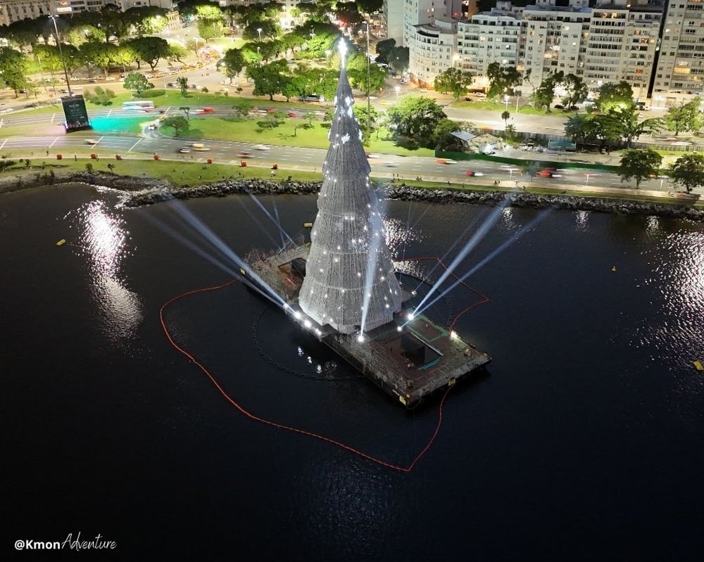 Remada Natalina no Rio com a Kmon Adventure - Árvore de Natal