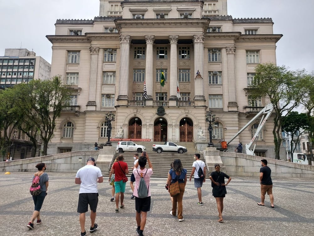 Passeio a Pé - Presente e Passado no centro de Santos - 3 horas