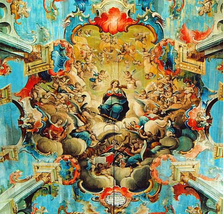 Teto Igreja de São Francisco - Ouro Preto